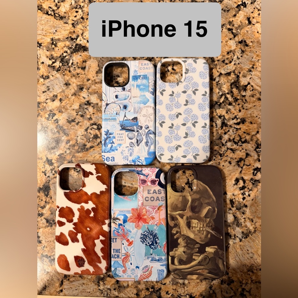 iPhone 13 Pro & iPhone 15 cases - Velvet Caviar - Casely - etc